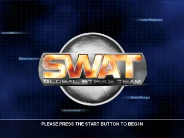 SWAT Global Strike Team (USA) screen shot title